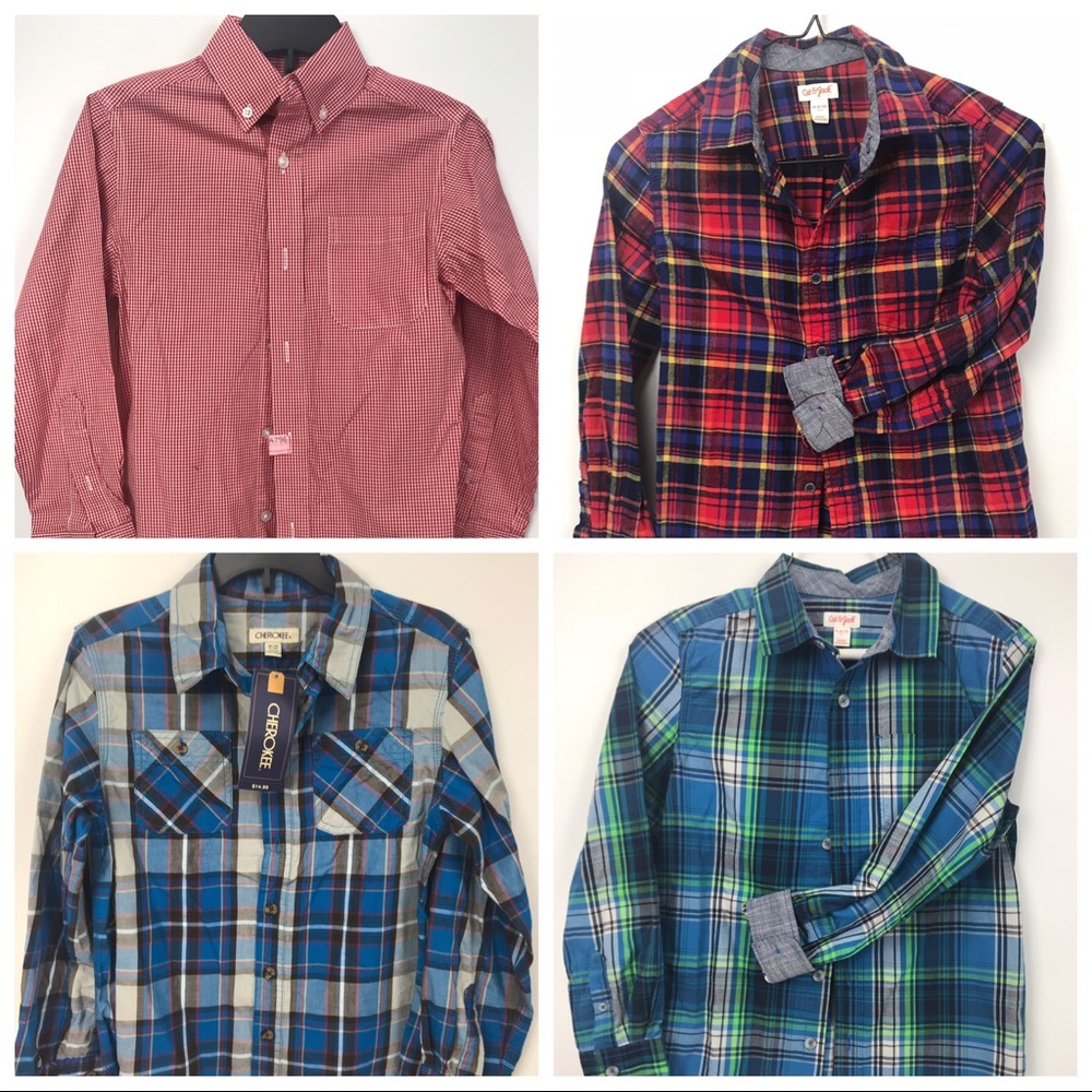 **SOLD**Boys long sleeve shirts